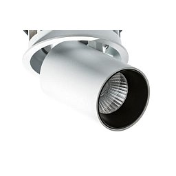 LED Stropní zápustné bodové svítidlo Azzardo Luna 15W Dimm white/black AZ2828 15W 1270lm 3000K stmívatelné bílo-černé - AZZARDO Obrázek pro produkt LED Stropní zápustné bodové svítidlo Azzardo Luna 15W Dimm white/black AZ2828 15W 1270lm 3000K stmívatelné bílo-černé - AZZARDO
