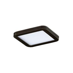 LED Stropní zápustné bodové svítidlo Azzardo Slim 9 Square 3000K IP44 black AZ2833 6W 500lm 3000K IP44 9cm čtvercové černé - AZZARDO Obrázek pro produkt LED Stropní zápustné bodové svítidlo Azzardo Slim 9 Square 3000K IP44 black AZ2833 6W 500lm 3000K IP44 9cm čtvercové černé - AZZARDO