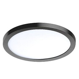 LED Stropní zápustné bodové svítidlo Azzardo Slim 15 Round 4000K IP44 black AZ2843 12W 1000lm 4000K IP44 14,5cm kulaté černé - AZZARDO Obrázek pro produkt LED Stropní zápustné bodové svítidlo Azzardo Slim 15 Round 4000K IP44 black AZ2843 12W 1000lm 4000K IP44 14,5cm kulaté černé - AZZARDO