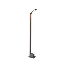 LED Venkovní sloupkové svítidlo Azzardo Agape 80 dark grey AZ3483 6W 480lm 3000K IP54 9,5cm tmavě šedé - AZZARDO Obrázek pro produkt LED Venkovní sloupkové svítidlo Azzardo Agape 80 dark grey AZ3483 6W 480lm 3000K IP54 9,5cm tmavě šedé - AZZARDO