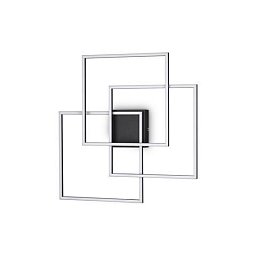 LED Stropní a nástěnné svítidlo Ideal Lux FRAME PL QUADRATO NERO 270678 35W 3200lm 3000K IP20 59cm černé - IDEALLUX Obrázek pro produkt LED Stropní a nástěnné svítidlo Ideal Lux FRAME PL QUADRATO NERO 270678 35W 3200lm 3000K IP20 59cm černé - IDEALLUX