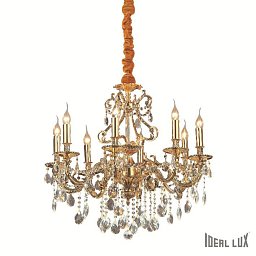 Závěsné svítidlo Ideal Lux Gioconda SP8 oro 060514 - IDEALLUX Obrázek pro produkt Závěsné svítidlo Ideal Lux Gioconda SP8 oro 060514 - IDEALLUX