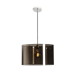 FANCY 50/30 závěsná kouřová fólie 230V E27 20W - RED - DESIGN RENDL Obrázek pro produkt FANCY 50/30 závěsná kouřová fólie 230V E27 20W - RED - DESIGN RENDL