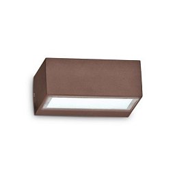 Venkovní nástěnné svítidlo TWIN AP1 BIG COFFEE - IDEALLUX Obrázek pro produkt Venkovní nástěnné svítidlo TWIN AP1 BIG COFFEE - IDEALLUX