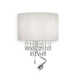 Nástěnné svítidlo Ideal Lux Opera AP3 bianco 068268 bílé - IDEALLUX Obrázek pro produkt Nástěnné svítidlo Ideal Lux Opera AP3 bianco 068268 bílé - IDEALLUX