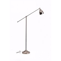 Stojací lampa Ideal Lux Newton PT1 nickel 015286 - IDEALLUX Obrázek pro produkt Stojací lampa Ideal Lux Newton PT1 nickel 015286 - IDEALLUX