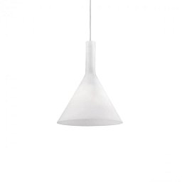 Závěsné svítidlo Ideal Lux Cocktail SP1 small bianco 074337 bílé 20cm - IDEALLUX Obrázek pro produkt Závěsné svítidlo Ideal Lux Cocktail SP1 small bianco 074337 bílé 20cm - IDEALLUX