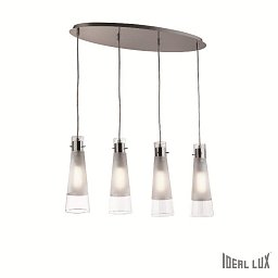 Závěsné svítidlo Ideal Lux Kuky SP4 clear 023038 - IDEALLUX Obrázek pro produkt Závěsné svítidlo Ideal Lux Kuky SP4 clear 023038 - IDEALLUX