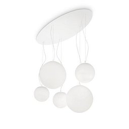 Závěsné svítidlo Ideal Lux Mapa Bianco SP5 043562 - IDEALLUX Obrázek pro produkt Závěsné svítidlo Ideal Lux Mapa Bianco SP5 043562 - IDEALLUX