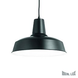 Závěsné svítidlo Ideal Lux Moby SP1 nero 093659 - IDEALLUX Obrázek pro produkt Závěsné svítidlo Ideal Lux Moby SP1 nero 093659 - IDEALLUX