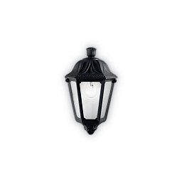 Venkovní nástěnné svítidlo Ideal Lux Anna AP1 small nero 101552 černé IP44 - IDEALLUX Obrázek pro produkt Venkovní nástěnné svítidlo Ideal Lux Anna AP1 small nero 101552 černé IP44 - IDEALLUX