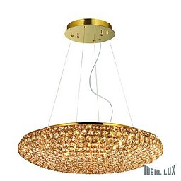 Závěsné svítidlo Ideal Lux King SP12 oro 088020 - IDEALLUX Obrázek pro produkt Závěsné svítidlo Ideal Lux King SP12 oro 088020 - IDEALLUX