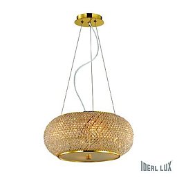 Závěsné svítidlo Ideal Lux Pasha SP6 oro 082172 - IDEALLUX Obrázek pro produkt Závěsné svítidlo Ideal Lux Pasha SP6 oro 082172 - IDEALLUX