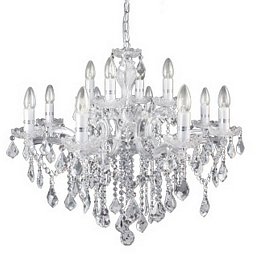 Závěsné svítidlo Ideal Lux Florian SP12 cromo 035604 chromové 72cm - IDEALLUX Obrázek pro produkt Závěsné svítidlo Ideal Lux Florian SP12 cromo 035604 chromové 72cm - IDEALLUX