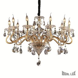 Závěsné svítidlo Ideal Lux Negresco SP10 087771 - IDEALLUX Obrázek pro produkt Závěsné svítidlo Ideal Lux Negresco SP10 087771 - IDEALLUX