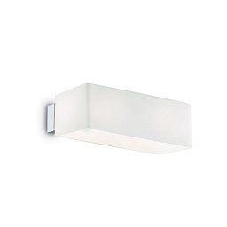 Nástěnné svítidlo Ideal Lux Box AP2 009537 bílé - IDEALLUX Obrázek pro produkt Nástěnné svítidlo Ideal Lux Box AP2 009537 bílé - IDEALLUX