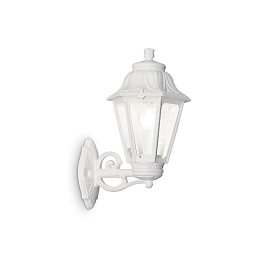 Venkovní nástěnné svítidlo Ideal Lux Anna AP1 big bianco 120423 bílé IP44 - IDEALLUX Obrázek pro produkt Venkovní nástěnné svítidlo Ideal Lux Anna AP1 big bianco 120423 bílé IP44 - IDEALLUX