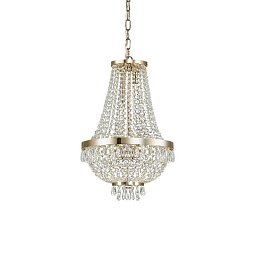 Závěsné svítidlo Ideal Lux Caesar SP6 oro 114729 38cm zlaté - IDEALLUX Obrázek pro produkt Závěsné svítidlo Ideal Lux Caesar SP6 oro 114729 38cm zlaté - IDEALLUX