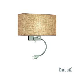 LED Nástěnné svítidlo Ideal Lux Hotel Kronplatz AP2 103204 béžové - IDEALLUX Obrázek pro produkt LED Nástěnné svítidlo Ideal Lux Hotel Kronplatz AP2 103204 béžové - IDEALLUX