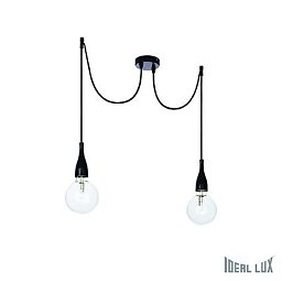 Závěsné svítidlo Ideal Lux Minimal SP2 nero opaco 112671 černé - IDEALLUX Obrázek pro produkt Závěsné svítidlo Ideal Lux Minimal SP2 nero opaco 112671 černé - IDEALLUX