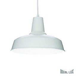 Závěsné svítidlo Ideal Lux Moby SP1 bianco 102047 bílé - IDEALLUX Obrázek pro produkt Závěsné svítidlo Ideal Lux Moby SP1 bianco 102047 bílé - IDEALLUX