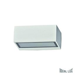 Venkovní nástěnné svítidlo Ideal Lux Twin AP1 bianco 115351 bílé IP44 - IDEALLUX Obrázek pro produkt Venkovní nástěnné svítidlo Ideal Lux Twin AP1 bianco 115351 bílé IP44 - IDEALLUX