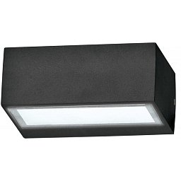 Venkovní nástěnné svítidlo Ideal Lux Twin AP1 nero 115375 černé - IDEALLUX Obrázek pro produkt Venkovní nástěnné svítidlo Ideal Lux Twin AP1 nero 115375 černé - IDEALLUX