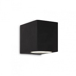 Venkovní nástěnné svítidlo Ideal Lux Up AP1 nero 115313 černé - IDEALLUX Obrázek pro produkt Venkovní nástěnné svítidlo Ideal Lux Up AP1 nero 115313 černé - IDEALLUX