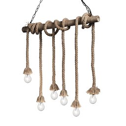 Závěsný lustr Ideal Lux Canapa SP6 134826 80cm - IDEALLUX Obrázek pro produkt Závěsný lustr Ideal Lux Canapa SP6 134826 80cm - IDEALLUX