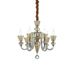 Závěsný lustr Ideal Lux Strauss SP6 140605 - IDEALLUX Obrázek pro produkt Závěsný lustr Ideal Lux Strauss SP6 140605 - IDEALLUX