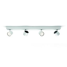 LED WarmGlow Bodové svítidlo Philips Star 56244/31/P0 bílé 2200K-2700K 4x4,5W - PHILIPS (915005307401) Obrázek pro produkt LED WarmGlow Bodové svítidlo Philips Star 56244/31/P0 bílé 2200K-2700K 4x4,5W - PHILIPS (915005307401)