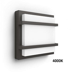 LED Venkovní nástěnné svítidlo Petronia 17394/93/P3 antracitové 4000K - PHILIPS (915005555301) Obrázek pro produkt LED Venkovní nástěnné svítidlo Petronia 17394/93/P3 antracitové 4000K - PHILIPS (915005555301)