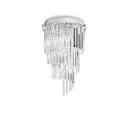 Stropní svítidlo Ideal Lux Carlton PL8 cromo 168920 40cm chromové E14 8x40W - IDEALLUX Obrázek pro produkt Stropní svítidlo Ideal Lux Carlton PL8 cromo 168920 40cm chromové E14 8x40W - IDEALLUX