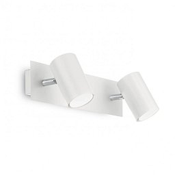 Bodové svítidlo Ideal Lux Spot AP2 bianco 156736 2x50W bílé - IDEALLUX Obrázek pro produkt Bodové svítidlo Ideal Lux Spot AP2 bianco 156736 2x50W bílé - IDEALLUX