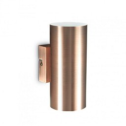 Nástěnné svítidlo Ideal Lux Hot AP2 rame 164847 měděné - IDEALLUX Obrázek pro produkt Nástěnné svítidlo Ideal Lux Hot AP2 rame 164847 měděné - IDEALLUX