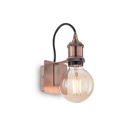 Nástěnné svítidlo Ideal Lux Frida AP1 rame antico 163338 měděné - IDEALLUX Obrázek pro produkt Nástěnné svítidlo Ideal Lux Frida AP1 rame antico 163338 měděné - IDEALLUX