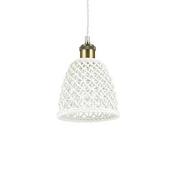 Závěsné svítidlo Ideal Lux Lugano SP1 D18 206820 1x60W 17cm - IDEALLUX Obrázek pro produkt Závěsné svítidlo Ideal Lux Lugano SP1 D18 206820 1x60W 17cm - IDEALLUX