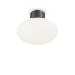 Venkovní stropní přisazená základna Ideal Lux Clio MPL1 Antracite 148861 E27 1x60W IP44 9cm antracitová - IDEALLUX Obrázek pro produkt Venkovní stropní přisazená základna Ideal Lux Clio MPL1 Antracite 148861 E27 1x60W IP44 9cm antracitová - IDEALLUX