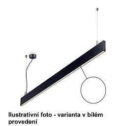 LED Závěsné svítidlo Ideal Lux LINUS SP WH 4000K 268231 34W 3850lm 4000K IP20 120cm bílé stmívatelné - IDEALLUX Obrázek pro produkt LED Závěsné svítidlo Ideal Lux LINUS SP WH 4000K 268231 34W 3850lm 4000K IP20 120cm bílé stmívatelné - IDEALLUX