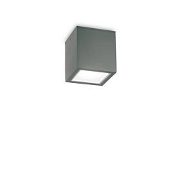 Venkovní stropní přisazené svítidlo Ideal Lux TECHO PL1 SMALL ANTRACITE 251554 GU10 1x20W IP54 9cm antracitové - IDEALLUX Obrázek pro produkt Venkovní stropní přisazené svítidlo Ideal Lux TECHO PL1 SMALL ANTRACITE 251554 GU10 1x20W IP54 9cm antracitové - IDEALLUX