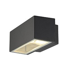 Venkovní svítidlo BOX R7s nástěnná antracit 230V R7s - BIG WHITE (SLV) Obrázek pro produkt Venkovní svítidlo BOX R7s nástěnná antracit 230V R7s - BIG WHITE (SLV)