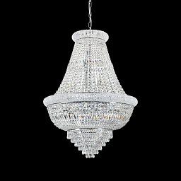 Elegantní závěsný lustr DUBAI SP24 CROMO - IDEALLUX Obrázek pro produkt Elegantní závěsný lustr DUBAI SP24 CROMO - IDEALLUX