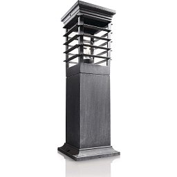Patio VENKOVNÍ SLOUPEK NÍZKÝ E27 max. 60W, IP44, šedá patina - PHILIPS (915005693201) Obrázek pro produkt Patio VENKOVNÍ SLOUPEK NÍZKÝ E27 max. 60W, IP44, šedá patina - PHILIPS (915005693201)