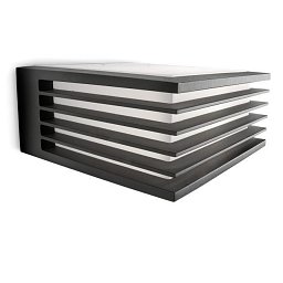 Venkovní nástěnné svítidlo Philips Shades 8719514385382 E27 1x42W IP44 230V antracitové - PHILIPS (915002150003) Obrázek pro produkt Venkovní nástěnné svítidlo Philips Shades 8719514385382 E27 1x42W IP44 230V antracitové - PHILIPS (915002150003)