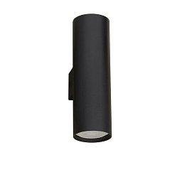 Nástěnné svítidlo NOSA černý hliník GU10 2x10 IP20 220-240V bez žárovky - NOVA LUCE Obrázek pro produkt Nástěnné svítidlo NOSA černý hliník GU10 2x10 IP20 220-240V bez žárovky - NOVA LUCE