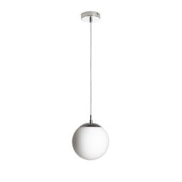LUNA 20 závěsná opálové sklo/chrom 230V LED E27 15W - RED - DESIGN RENDL Obrázek pro produkt LUNA 20 závěsná opálové sklo/chrom 230V LED E27 15W - RED - DESIGN RENDL