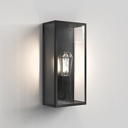 Venkovní nástěnné svítidlo Messina 160 II 12W E27 černá - ASTRO Lighting Obrázek pro produkt Venkovní nástěnné svítidlo Messina 160 II 12W E27 černá - ASTRO Lighting