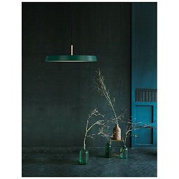 Závěsné svítidlo VETRO matný zelený hliník a akryl LED 41W 230V 3000K IP20 - NOVA LUCE Obrázek pro produkt Závěsné svítidlo VETRO matný zelený hliník a akryl LED 41W 230V 3000K IP20 - NOVA LUCE