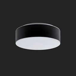 ERIS C2 stropní/nástěnné skleněné svítidlo bílá / bílo - černá IP43 100W E27 - OSMONT Obrázek pro produkt ERIS C2 stropní/nástěnné skleněné svítidlo bílá / bílo - černá IP43 100W E27 - OSMONT