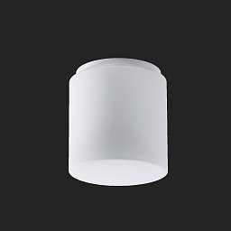 ALKOR 3 stropní/nástěnné skleněné svítidlo bílá IP44 3000 K 8W LED - OSMONT Obrázek pro produkt ALKOR 3 stropní/nástěnné skleněné svítidlo bílá IP44 3000 K 8W LED - OSMONT